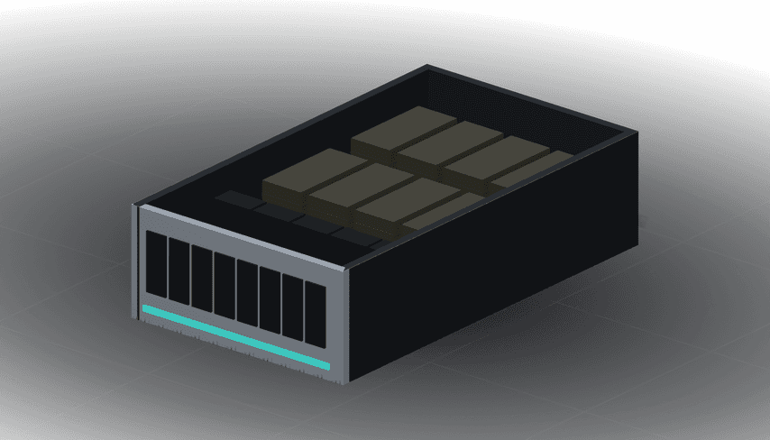 H200 node with an HGX baseboard