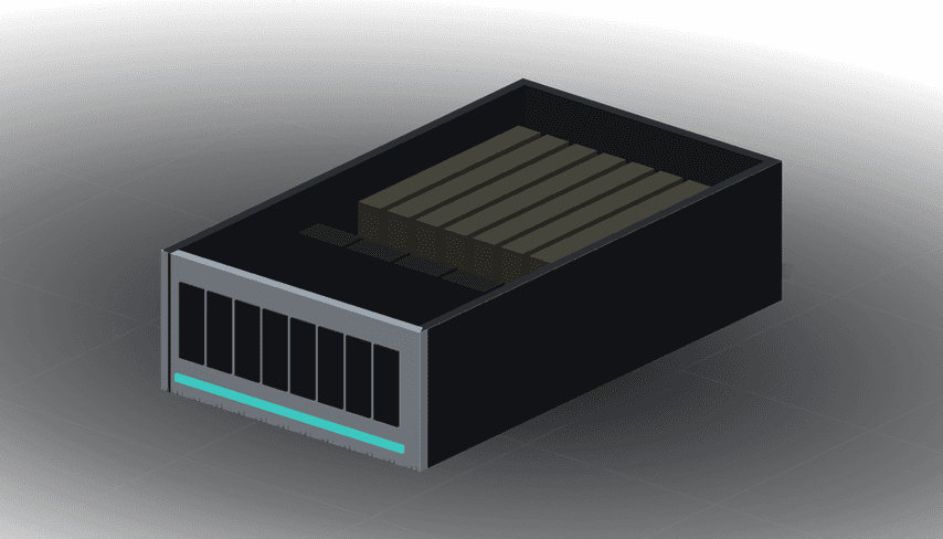 RTX PRO 6000 node with eight PCIe GPU cards
